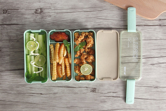 Multi Sectional Lunch Box Microwavable