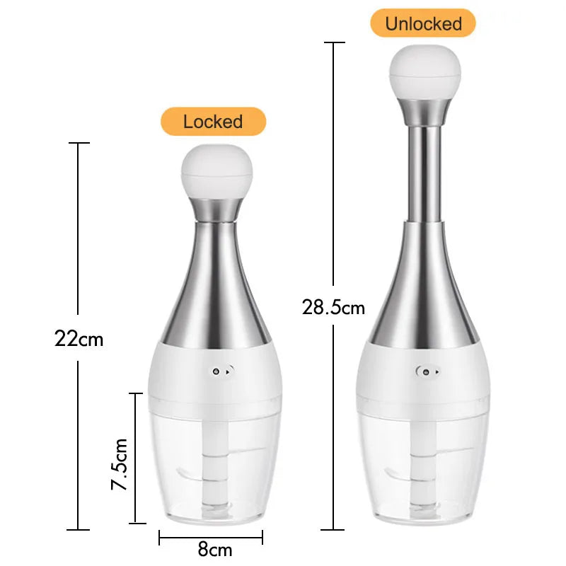 Pop Top Manual Food Chopper & Shaker 