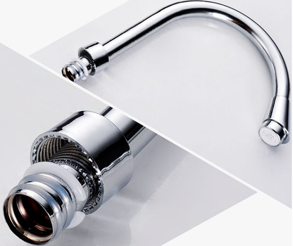 On Demand Hot Water  - Stainless Steel Faucet - Temp Gage 