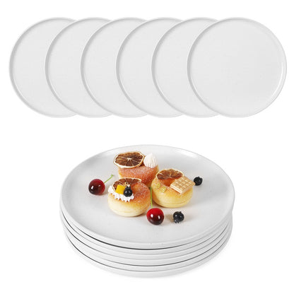 (6 pack) Stone Plate - Microwave friendly