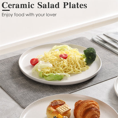 (6 pack) Stone Plate - Microwave friendly