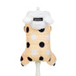 Warm big polka dot four-leg cotton coat