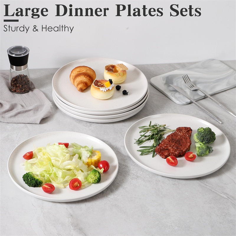 (6 pack) Stone Plate - Microwave friendly