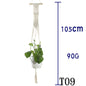 Flower Pot Net Bag Beige Cotton Rope Indoor Plant Hanger Hanging Basket Sling